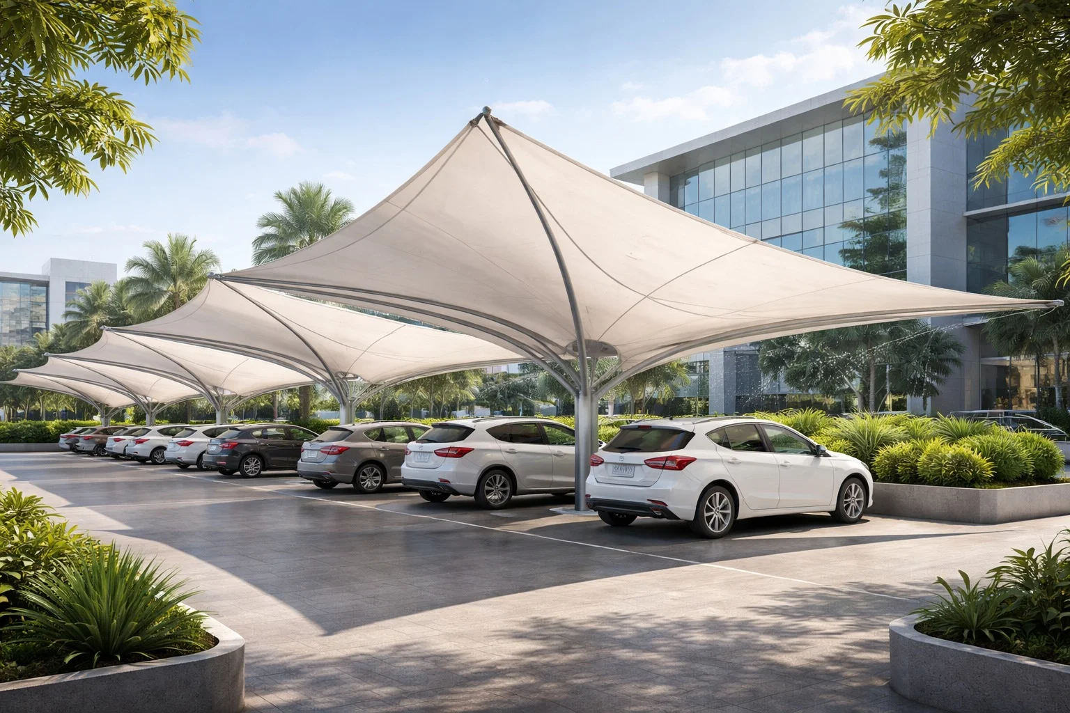 Why Tensile Roofing Structures Are the Smartest Choice for Modern Buildings