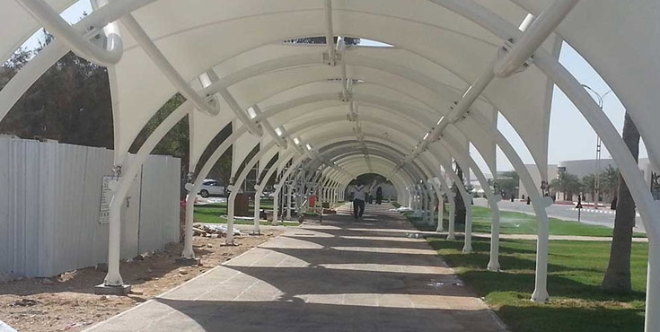 Tensile Walkway Structure 